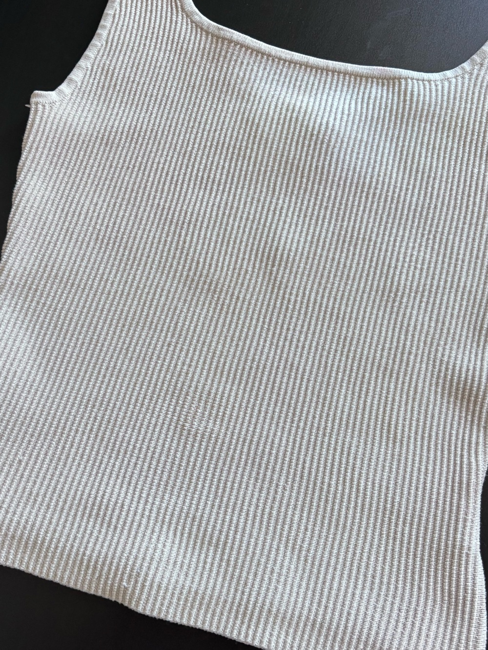 Babaton Sculpt Knit Ribbed Squareneck Tank Top - Picture 7 of 11